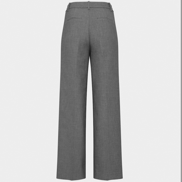 Aritzia Effortless Pants Size 4 in Heather Charcoal NWT - Picture 2 of 10